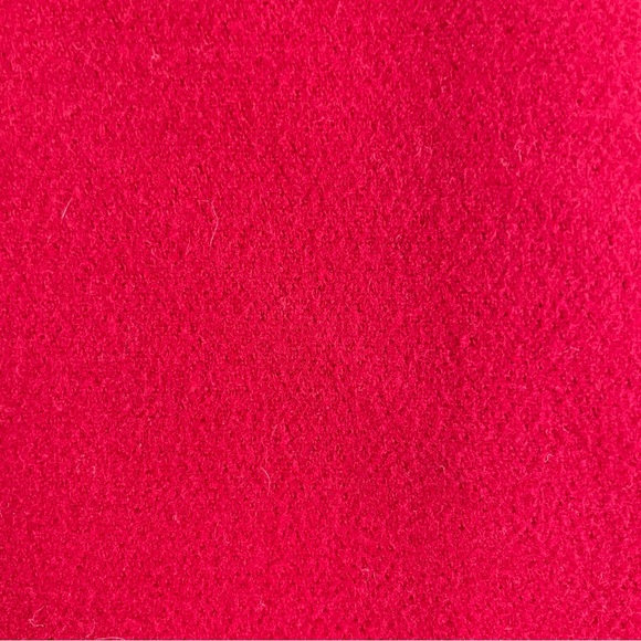 Style & Co Red Double Breasted Peacoat with Removable Hood - Picture 13 of 14